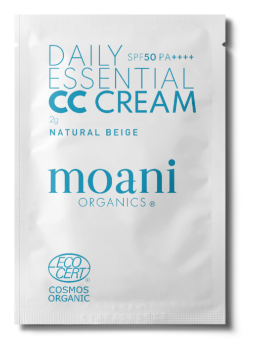 お試しサンプル】DAILY ESSENTIAL CC CREAM – moani organics