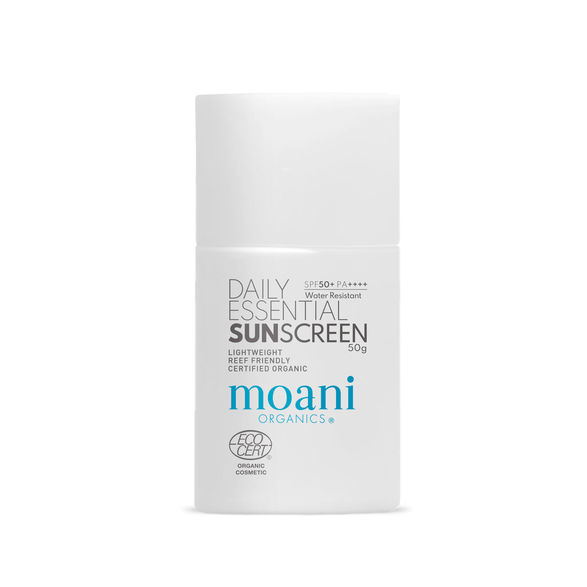 moani organics デイリーエッセンシャルサンスクリーン50g DAILY ESSENTIAL SUNSCREEN – moani organics