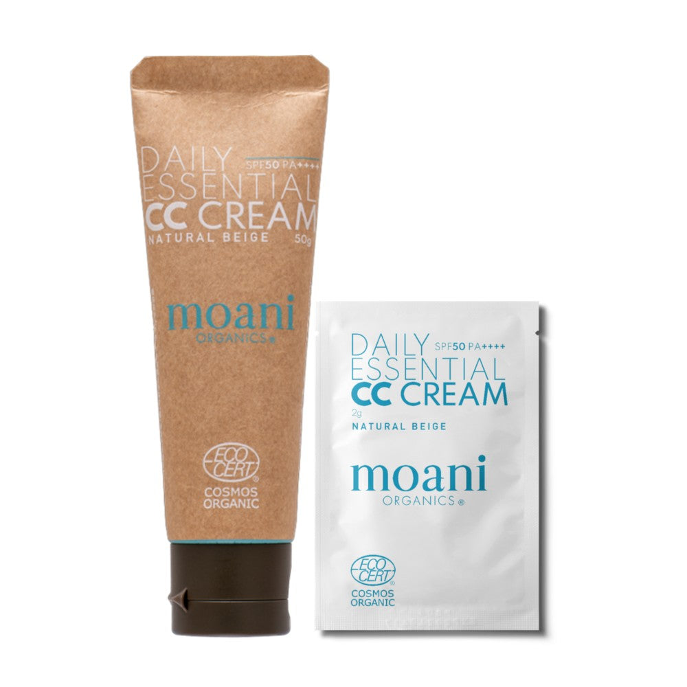 お試しサンプル】DAILY ESSENTIAL CC CREAM – moani organics